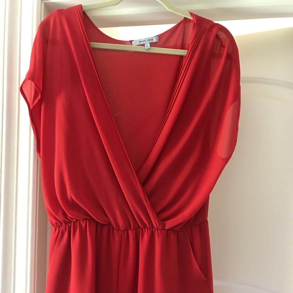 Short sleeve romper